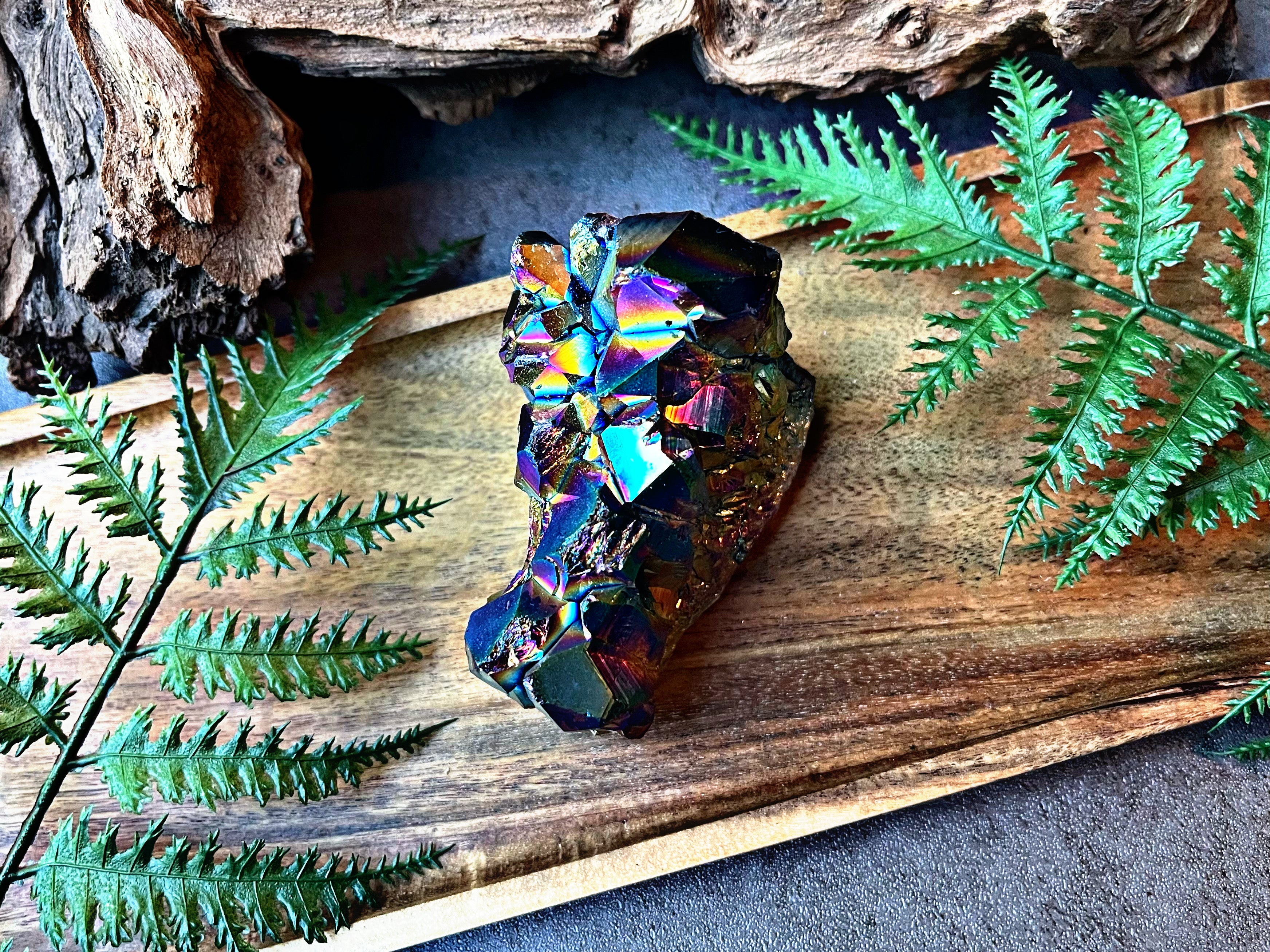 NEW “Rainbow Aura Quartz”