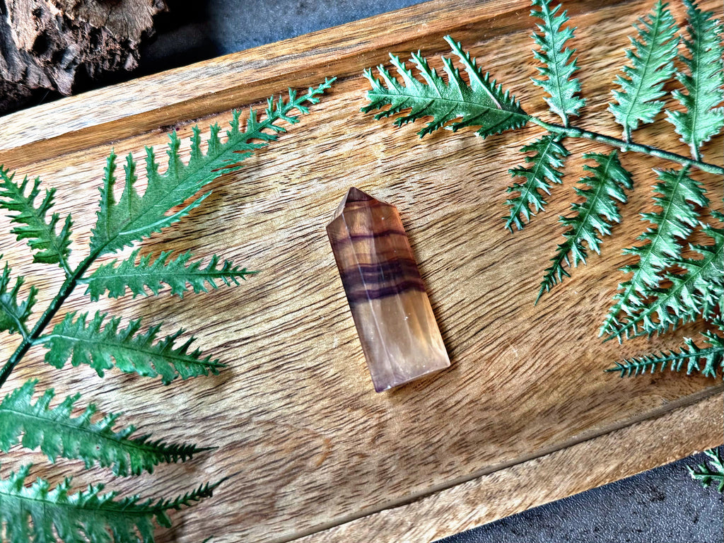 “Yellow Stripe Fluorite”