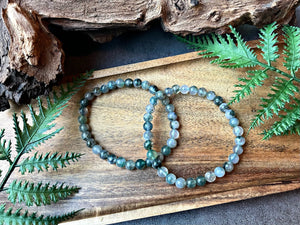 “Moss Agate”- Bracelet