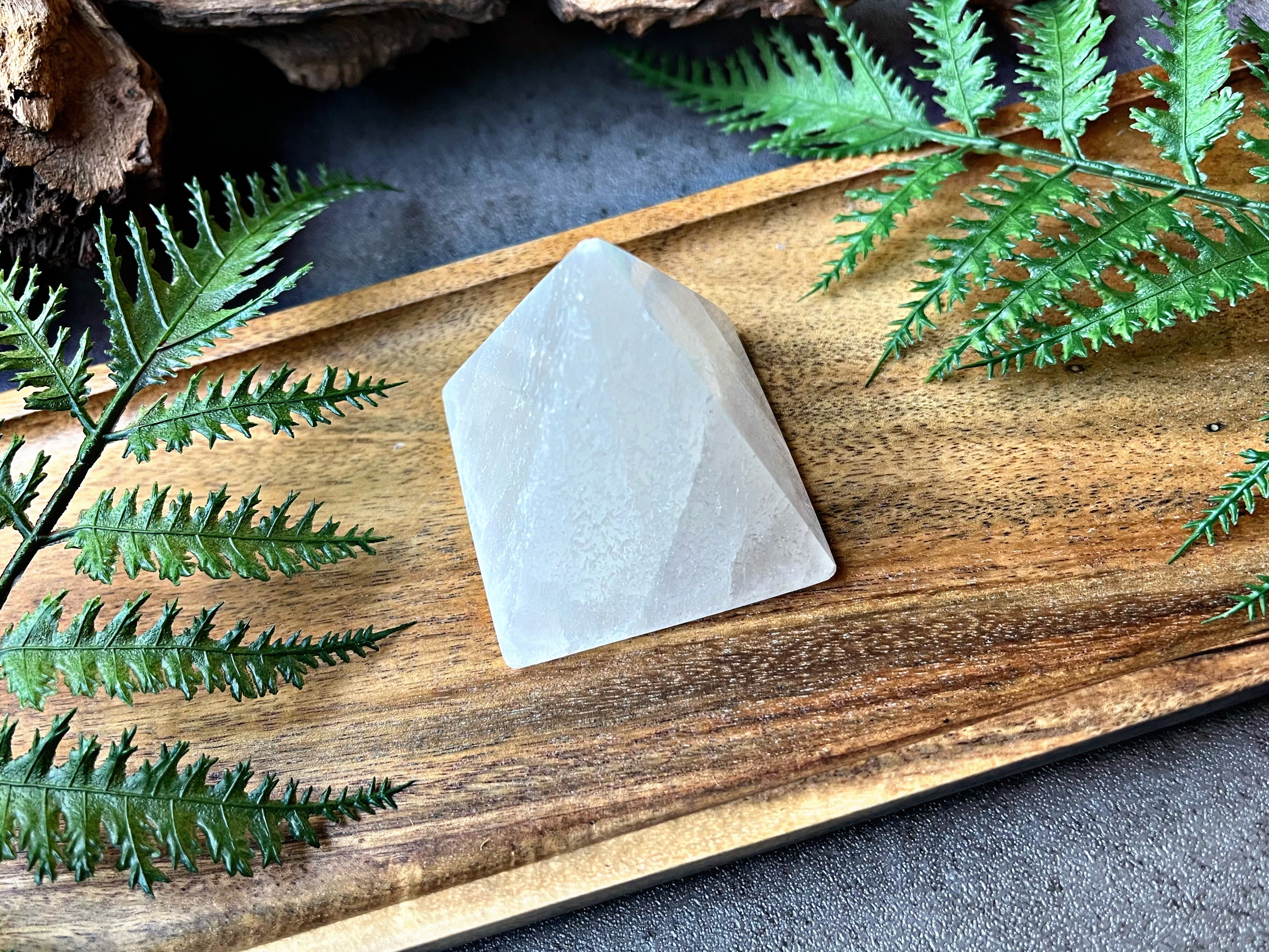 NEW “Selenite” (Pyramid)