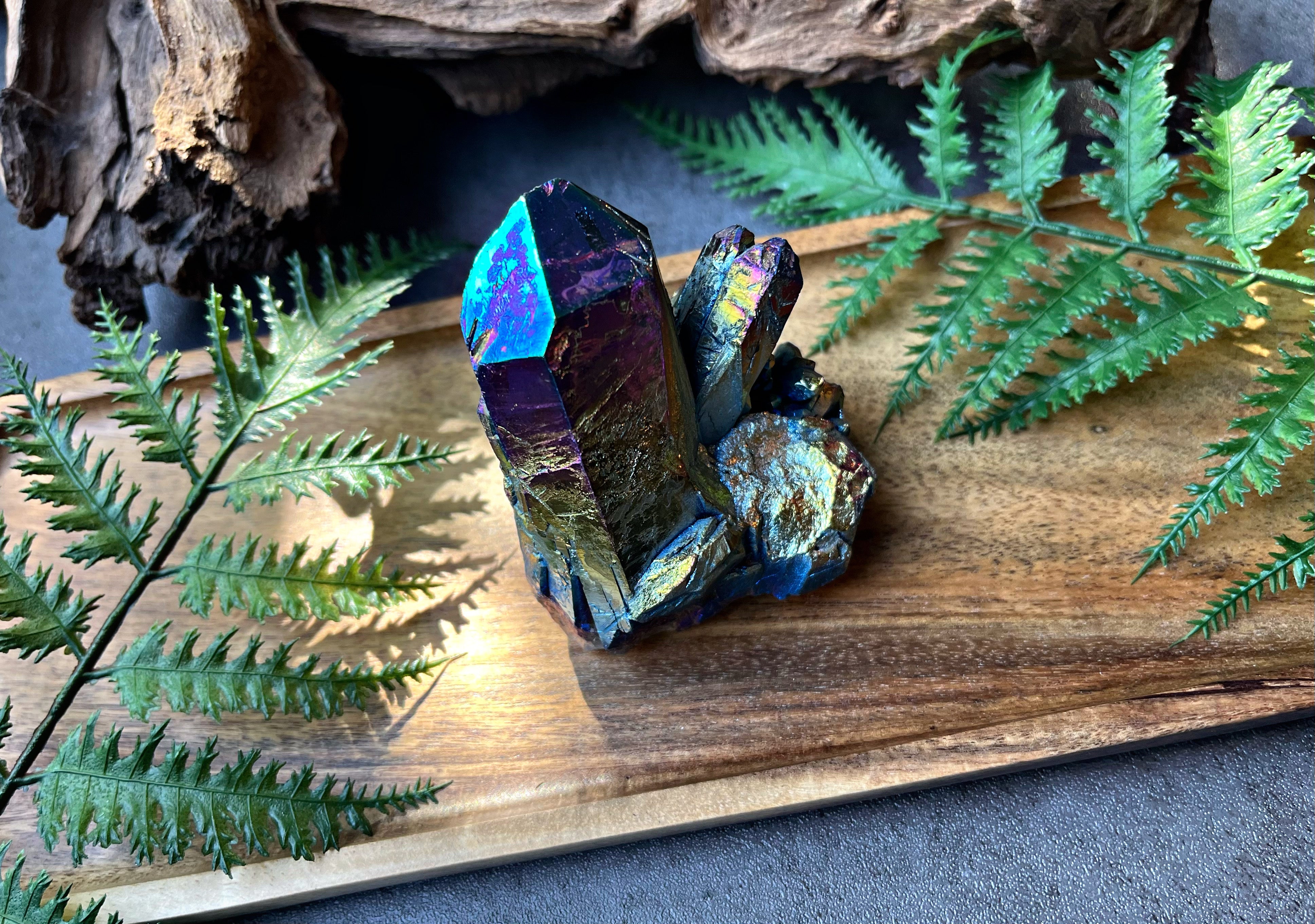 NEW “Rainbow Aura Quartz”