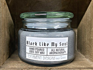 “Black Like My Soul”- Candle