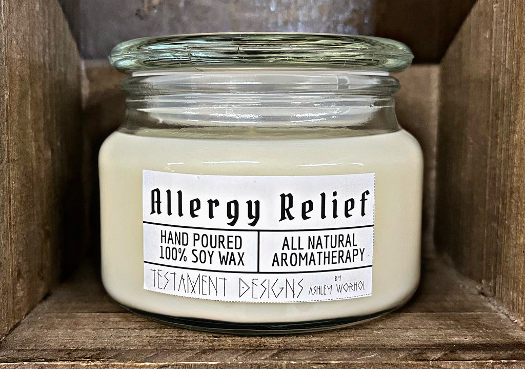 “Allergy Relief”- Candle