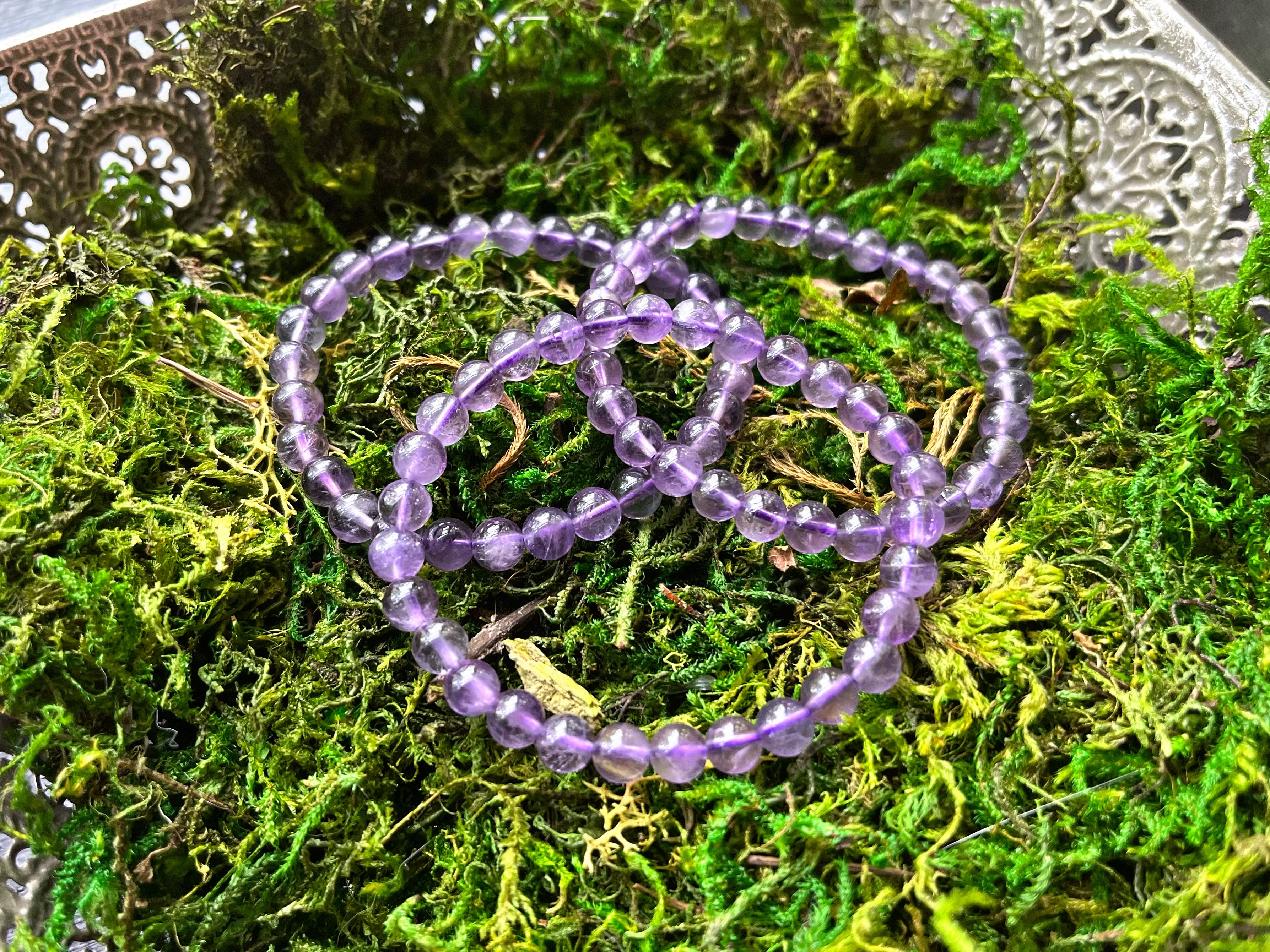 “Gemstone Bracelet”- Amethyst