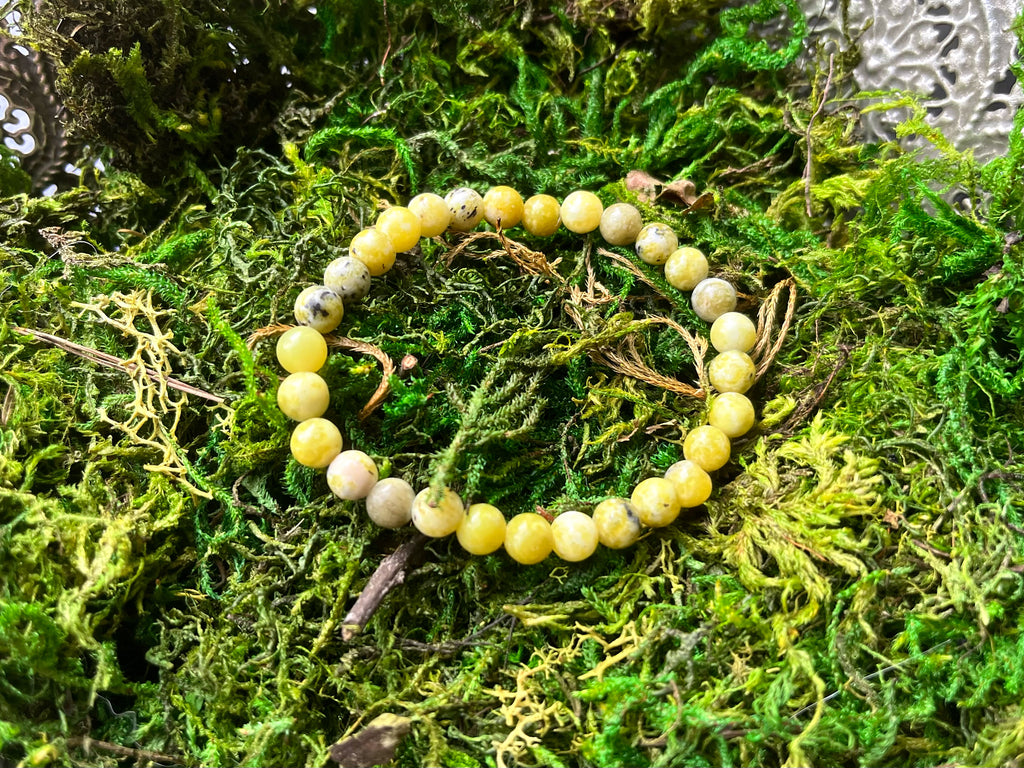 “Gemstone Bracelet”- Yellow Turquoise