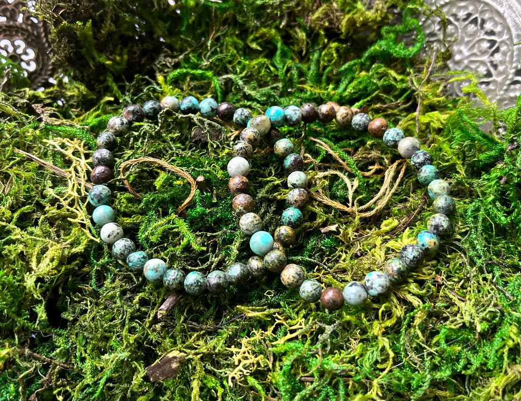 “Gemstone Bracelet”- African Turquoise